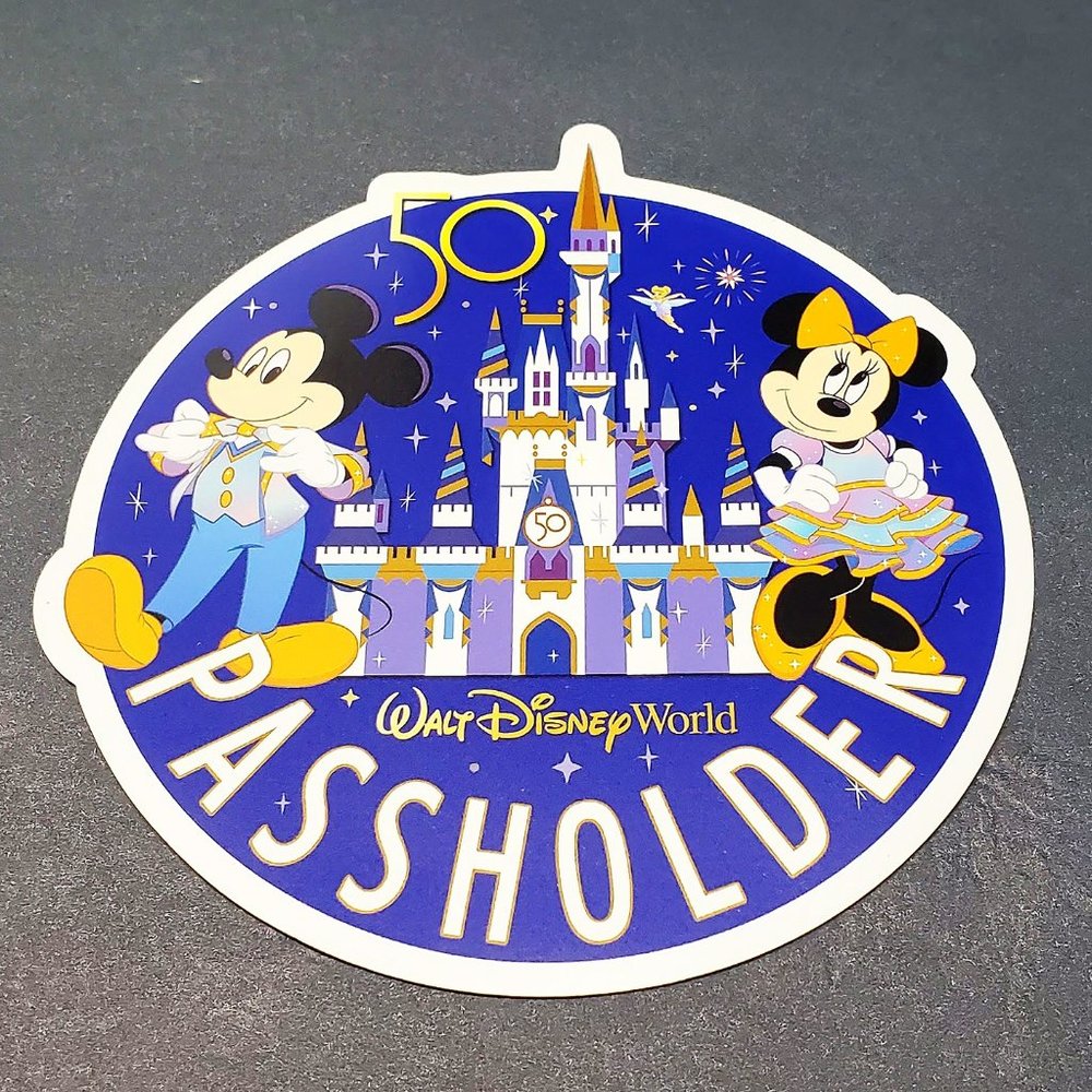 New Walt Disney World 50th Anniversary Most Magical Celebration magnet (FanMade)
